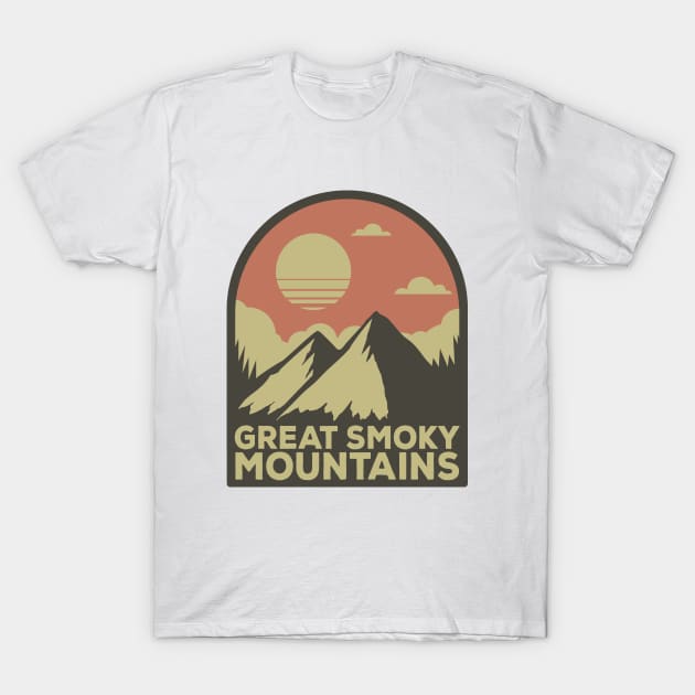 Great Smoky mountains national park retro T-Shirt by hardy 